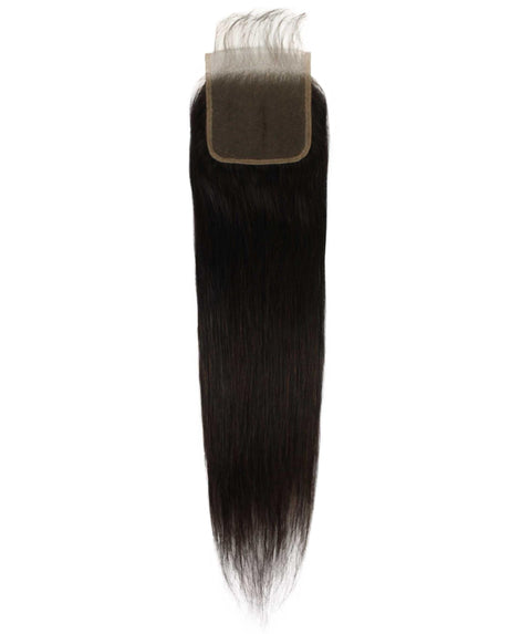 Brazilian hair lace closure in black women, Natural human hair weaving