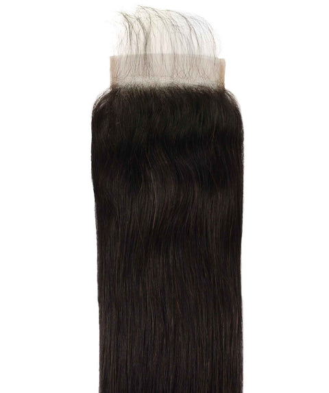 Brazilian hair lace closure in black women, Natural human hair weaving