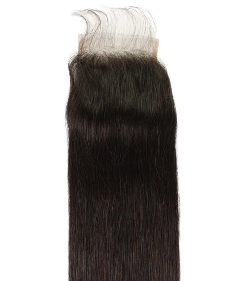 Brazilian hair lace closure in black women, Natural human hair weaving