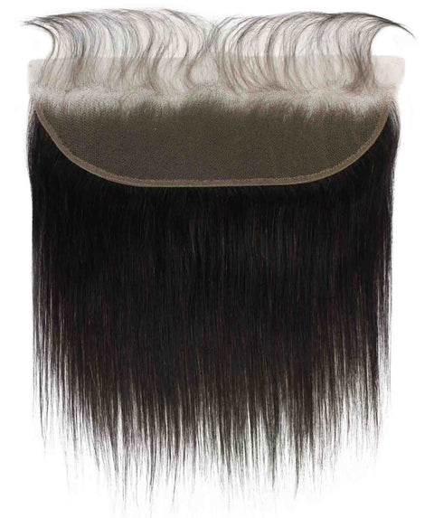 best natural black straight single virgin remy brazilian human hair closure 13x4 frontal hd lace baby hairs weaving crochet 8" 10" 12" 14" 16" 18" 20" 22" inch length