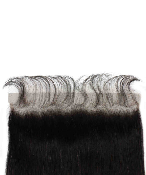 best natural black straight single virgin remy brazilian human hair closure 13x4 frontal hd lace baby hairs weaving crochet 8" 10" 12" 14" 16" 18" 20" 22" inch length