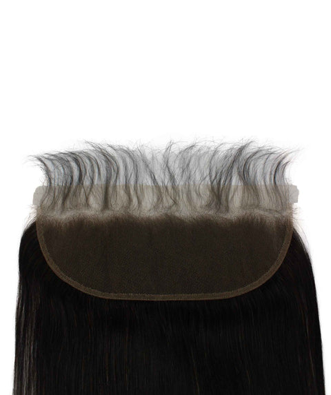 best natural black straight single virgin remy brazilian human hair closure 13x5 frontal hd lace baby hairs weaving crochet 8" 10" 12" 14" 16" 18" 20" 22" inch length