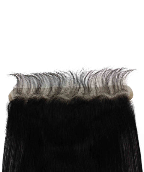 best natural black straight single virgin remy brazilian human hair closure 13x6 frontal hd lace baby hairs weaving crochet 8" 10" 12" 14" 16" 18" 20" 22" inch length