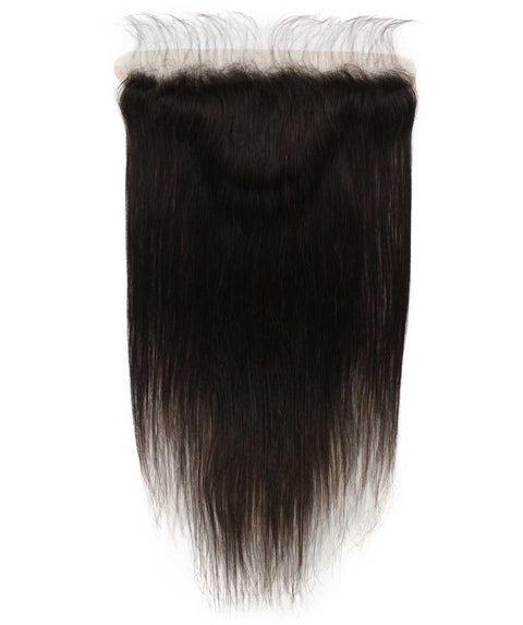 best natural black straight single virgin remy brazilian human hair closure 13x6 frontal hd lace baby hairs weaving crochet 8" 10" 12" 14" 16" 18" 20" 22" inch length