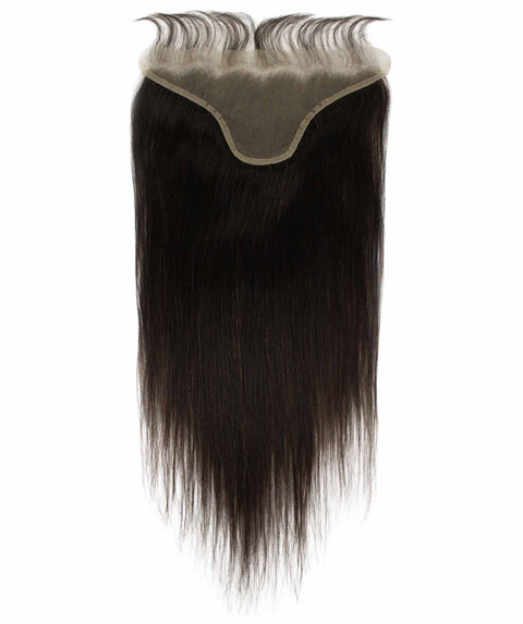 best natural black straight single virgin remy brazilian human hair closure 13x6 frontal hd lace baby hairs weaving crochet 8" 10" 12" 14" 16" 18" 20" 22" inch length