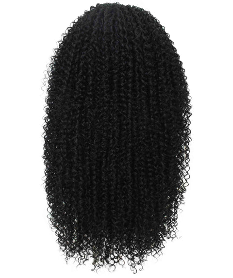Serenity Black Ringlet Lace Wig