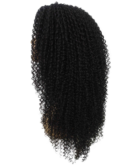 Serenity Natural Black Ringlet Lace Wig