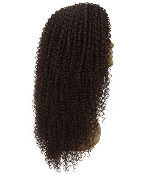 Serenity Medium Brown Ringlet Lace Wig
