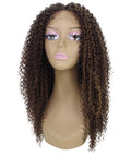 Serenity Brown with Golden Ringlet Lace Wig
