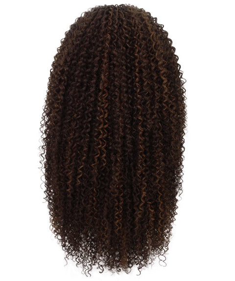 Serenity Brown with Caramel Ringlet Lace Wig