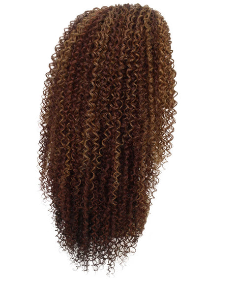 Serenity Copper Aubum Blend Ringlet Lace Wig