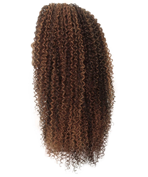 Serenity Light Brown Blend Ringlet Lace Wig