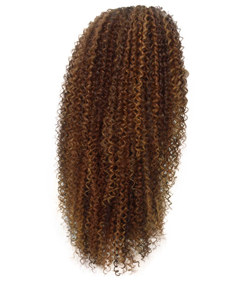 Serenity Light Brown Blend Ringlet Lace Wig