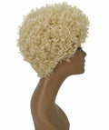 Vale 11 inch Light Blonde Afro Full Wig