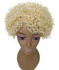 Vale 11 inch Light Blonde Afro Full Wig
