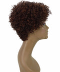 Vale 11 inch Dark Chestnut Brown Afro Full Wig