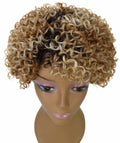 Vale 11 inch Strawberry Blonde Ombre Afro Full Wig