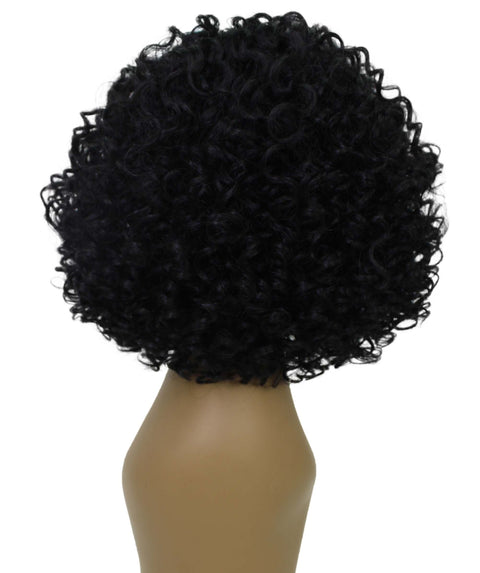 Nova Black Trendy Curly Lace Wig