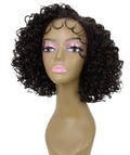 Nova Dark Brown Trendy Curly Lace Wig