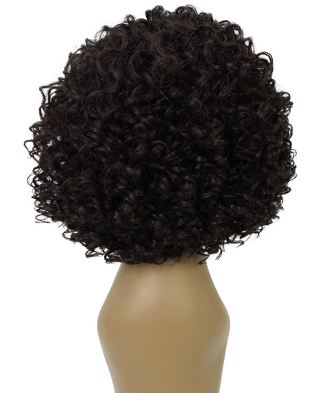 Nova Dark Brown Trendy Curly Lace Wig