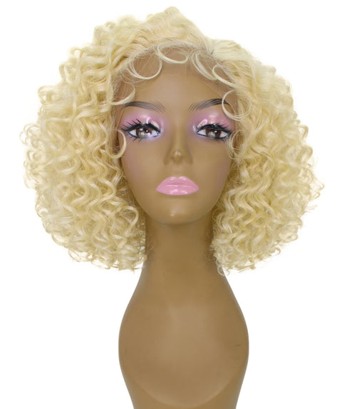 Nova Light Blonde Trendy Curly Lace Wig