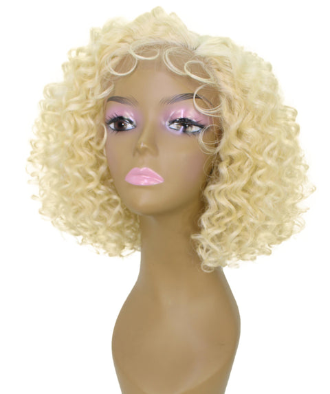 Nova Light Blonde Trendy Curly Lace Wig