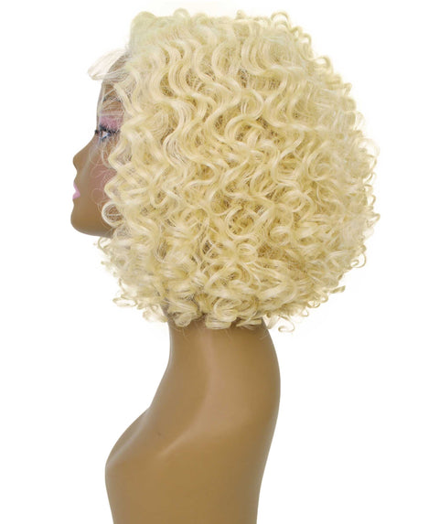 Nova Light Blonde Trendy Curly Lace Wig