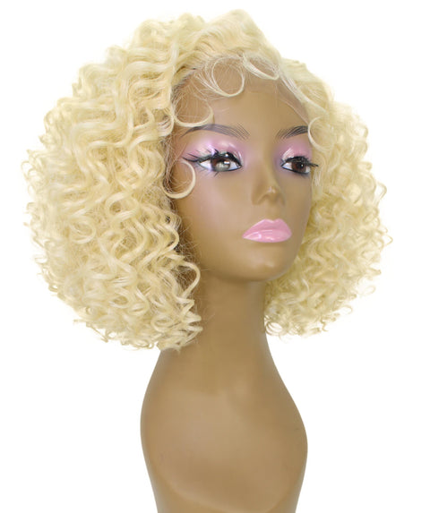 Nova Light Blonde Trendy Curly Lace Wig