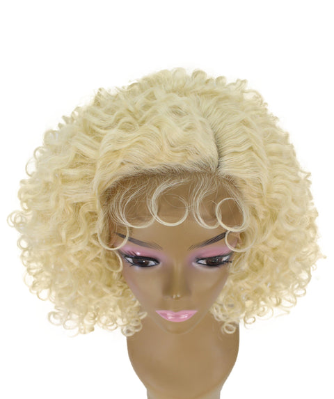 Nova Light Blonde Trendy Curly Lace Wig