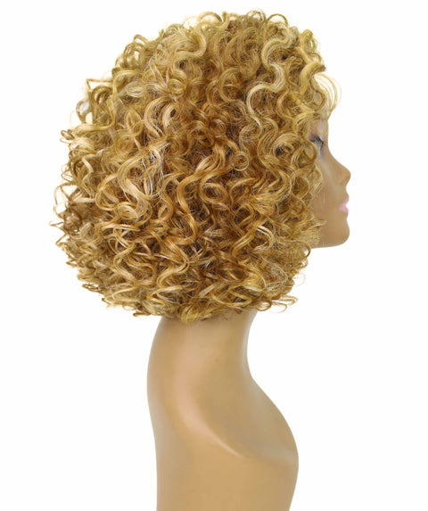 Nova Blonde Blend Trendy Curly Lace Wig