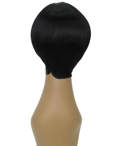 Trinity Black Short Bob Full Wig