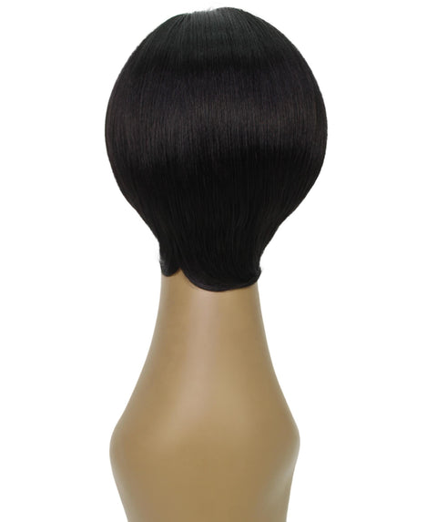 Trinity Natural Black Short Bob Full Wig