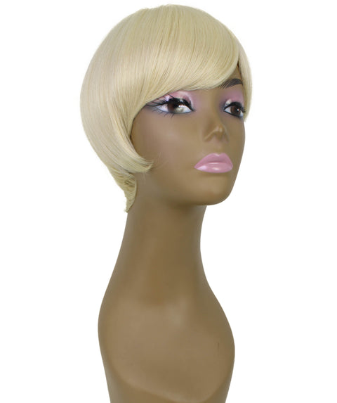 Trinity Light Blonde Short Bob Full Wig