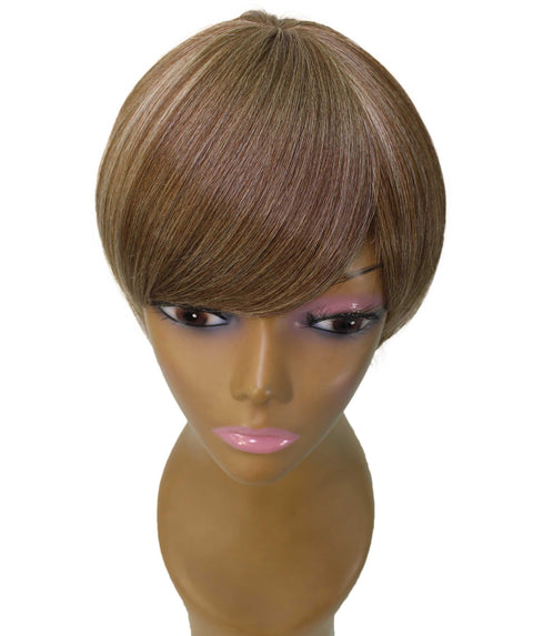 Trinity Brown and Blonde Short Bob Full Wig