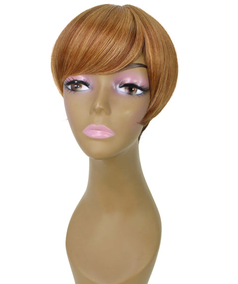 Trinity Copper Short Bob Full Wig