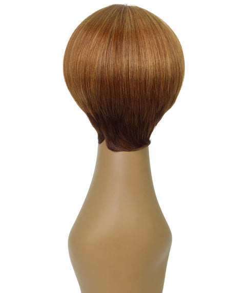 Trinity Copper Short Bob Full Wig