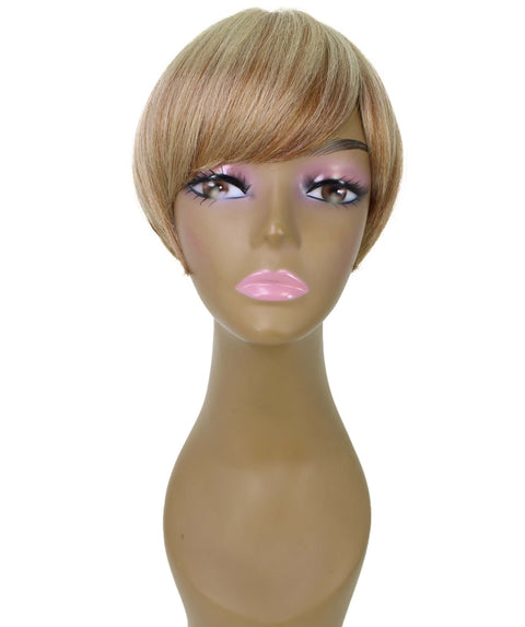 Trinity Strawberry Blonde Ombre Short Bob Full Wig