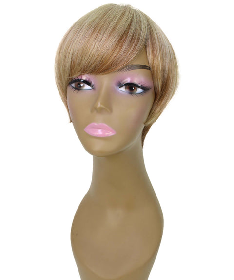 Trinity Strawberry Blonde Ombre Short Bob Full Wig