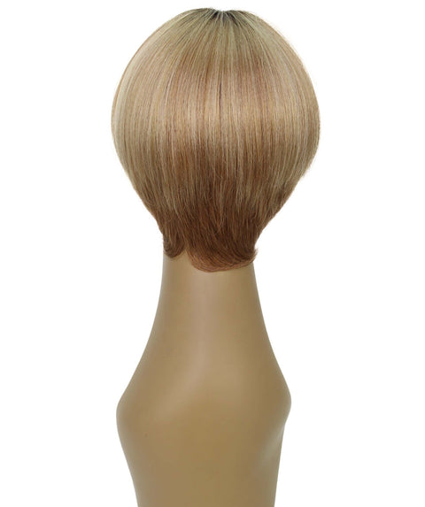 Trinity Strawberry Blonde Ombre Short Bob Full Wig
