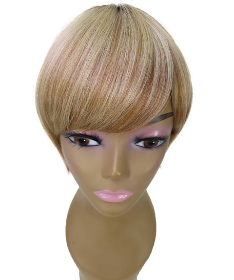 Trinity Strawberry Blonde Ombre Short Bob Full Wig