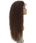 Jazmin Brown with Caramel Long Curls Lace Wig