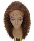 Jazmin Copper Auburn Blend Long Curls Lace Wig