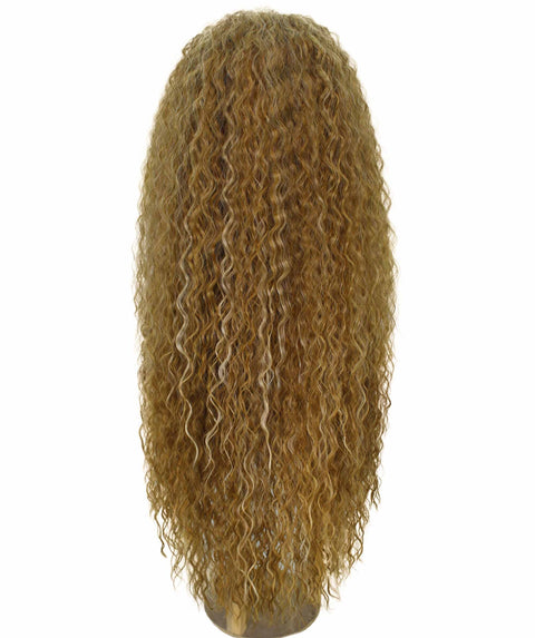 Jazmin Blonde Blend Long Curls Lace Wig