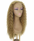 Jazmin Blonde Blend Long Curls Lace Wig