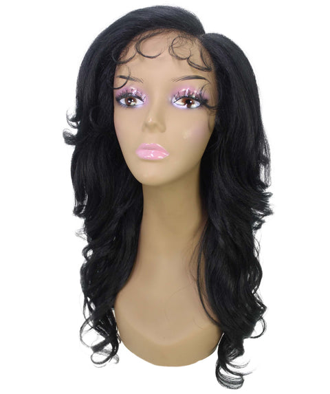 Nia Black Salon cut Layered Lace Wig