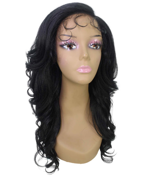 Nia Black Salon cut Layered Lace Wig