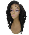 Nia Dark Brown Salon cut Layered Lace Wig