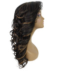 Nia Black with Golden Salon cut Layered Lace Wig
