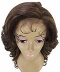 Nia Brown with Golden Salon cut Layered Lace Wig