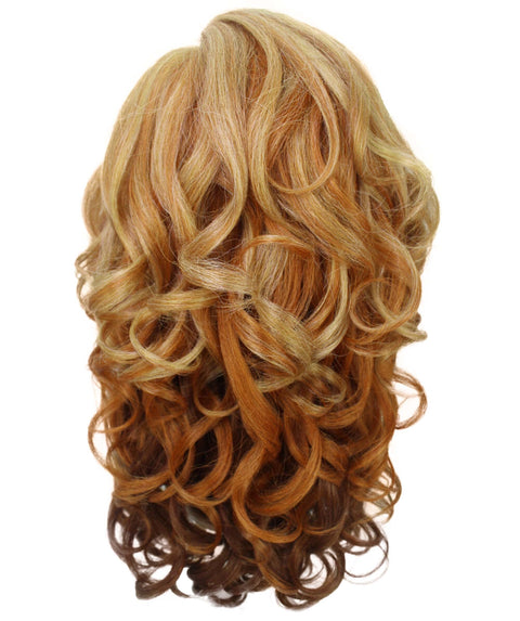 Nia Strawberry Blonde Salon cut Layered Lace Wig
